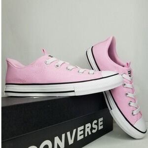 Converse Youth CTAS Rave   Oxfords Size 2.5 Pink/ White A08440c NWT